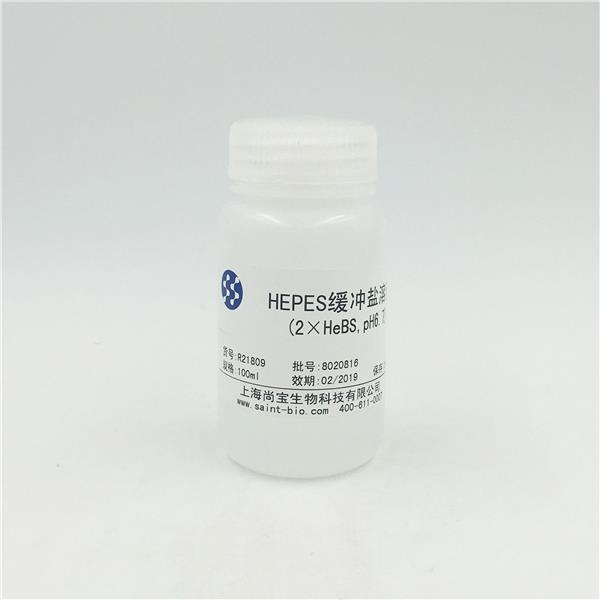 HEPES緩沖鹽溶液（2×HeBs，pH=6.7，無菌）